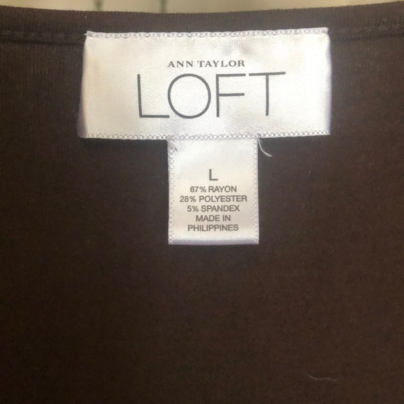 🔥LOFT Scoop Neck Pullover Top (G-10) - Picture 3 of 6